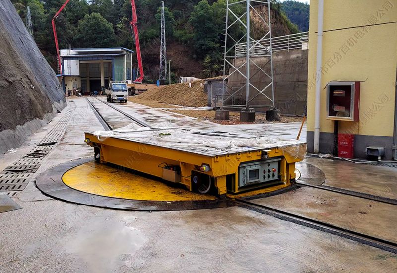 交叉軌道轉盤換軌是怎么實現(xiàn)的