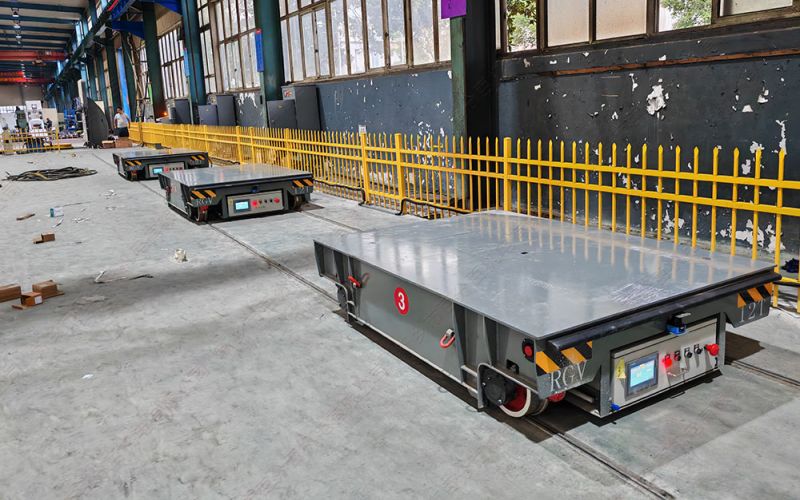 卷揚(yáng)機(jī)牽引式無動(dòng)力軌道平板車 vs. 電動(dòng)軌道平板車：特點(diǎn)與特殊工況分析