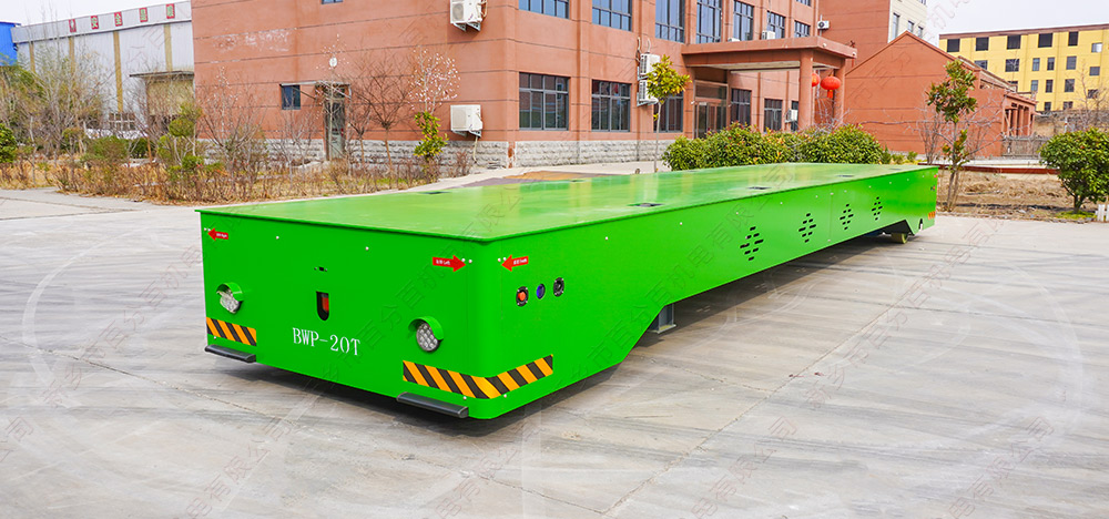 差速轉(zhuǎn)向無(wú)軌電動(dòng)平車(chē)